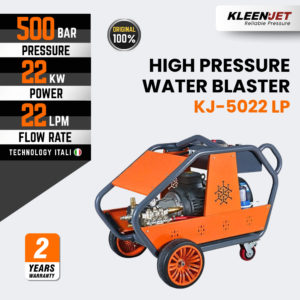 Industrial High Pressure Washer Kleenjet KJ 5022 LP 500 Bar 22 Lpm (Copy)